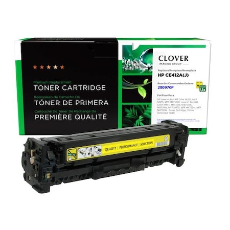 Clover Imaging Group Imaging Remanufactured Extended Yield Yellow Toner Cartridge 200970P